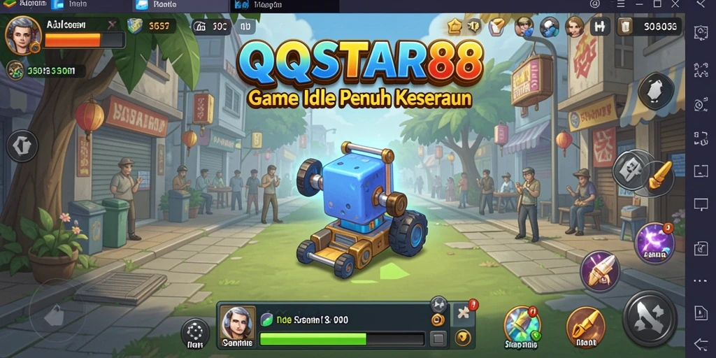 Screenshot gameplay QQSTAR88 menampilkan karakter dan dunia yang menarik