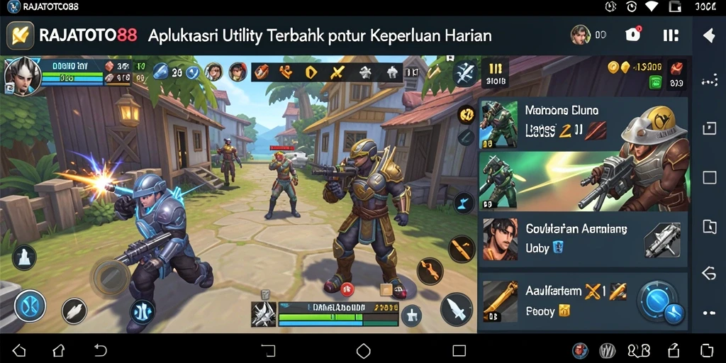 Tampilan antarmuka RAJATOTO88 yang intuitif dan praktis.