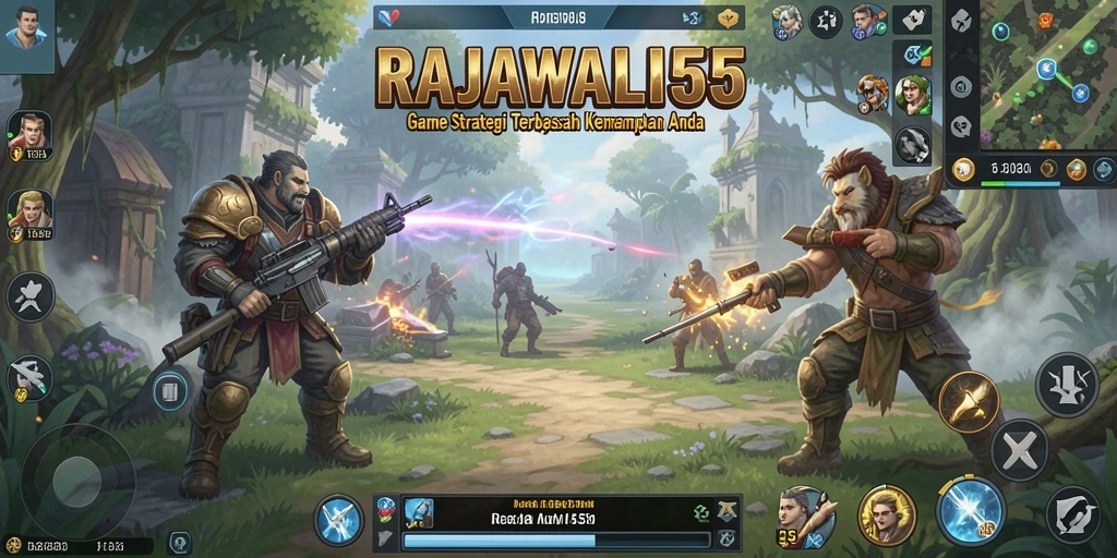 Tampilkan gameplay menarik dan strategi menantang RAJAWALI55.