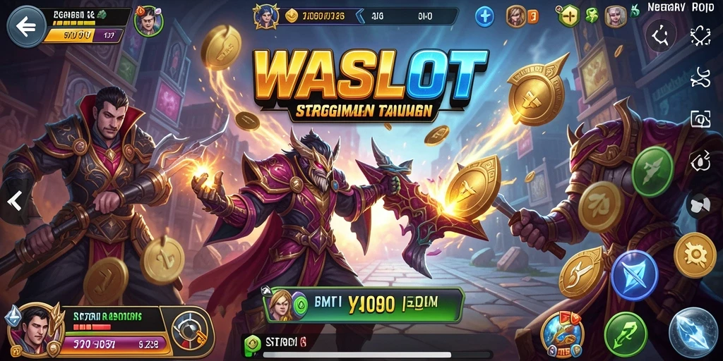 Tampilan gameplay WASLOT yang penuh strategi dan tantangan.